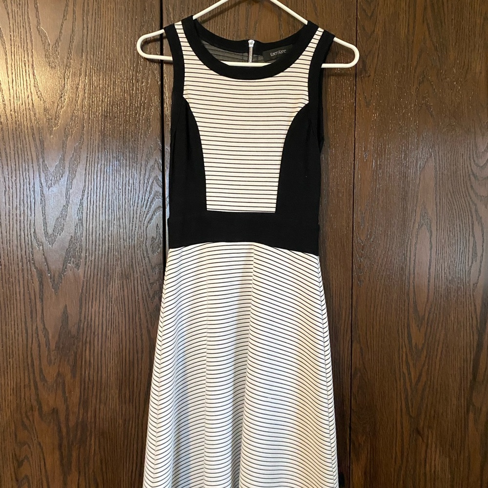 Black and white dress